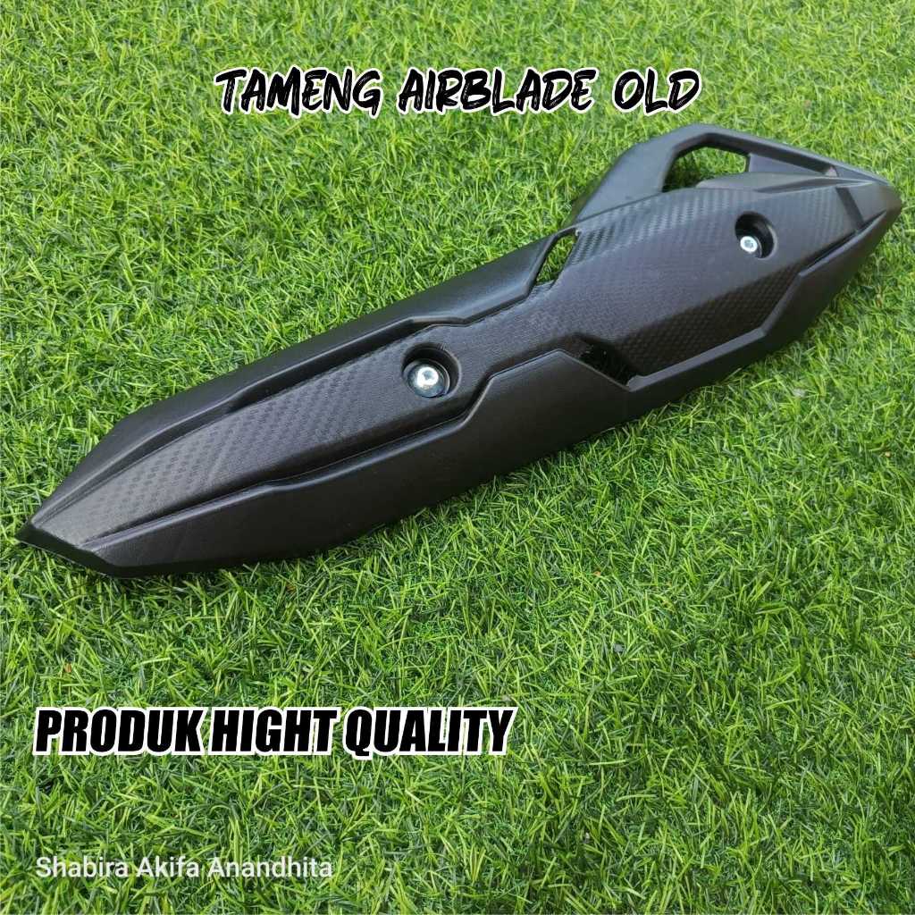 PELINDUNG KNALPOT TUTUP TAMENG COVER KNALPOT AIRBLADE CARBON PNP VARIO 125 150 PCX LOKAL 150 OLD