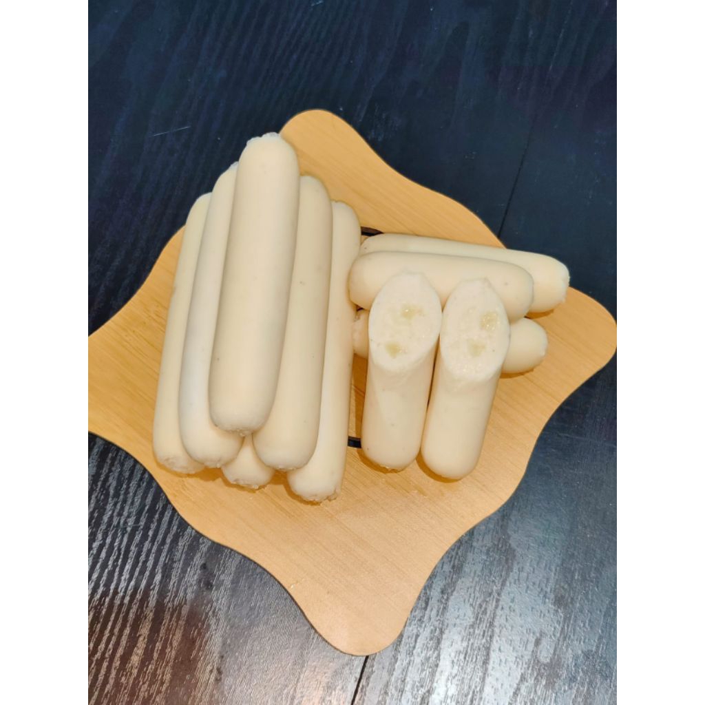 

SOSIS Ayam 400gr Tanpa Bahan Pengawet / Lada hitam / Cabai / Keju / Original