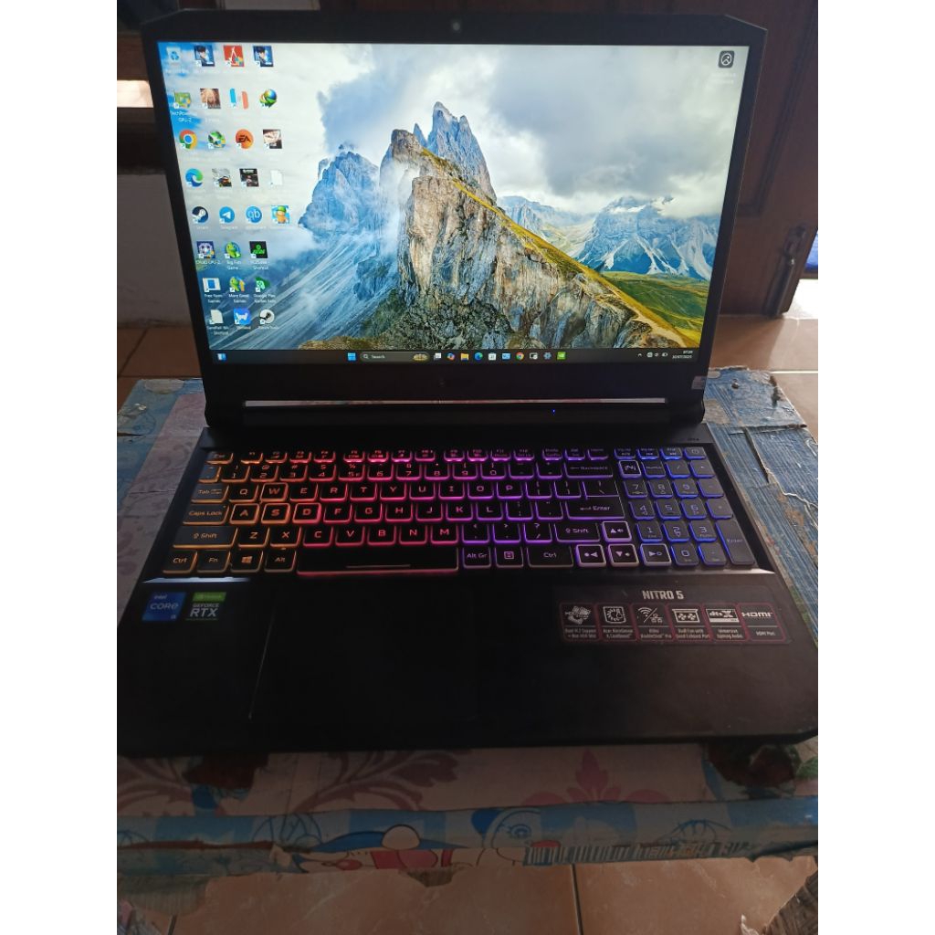 Laptop Gaming Acer Nitro 5 AN515-57 RTX 3060 6GB