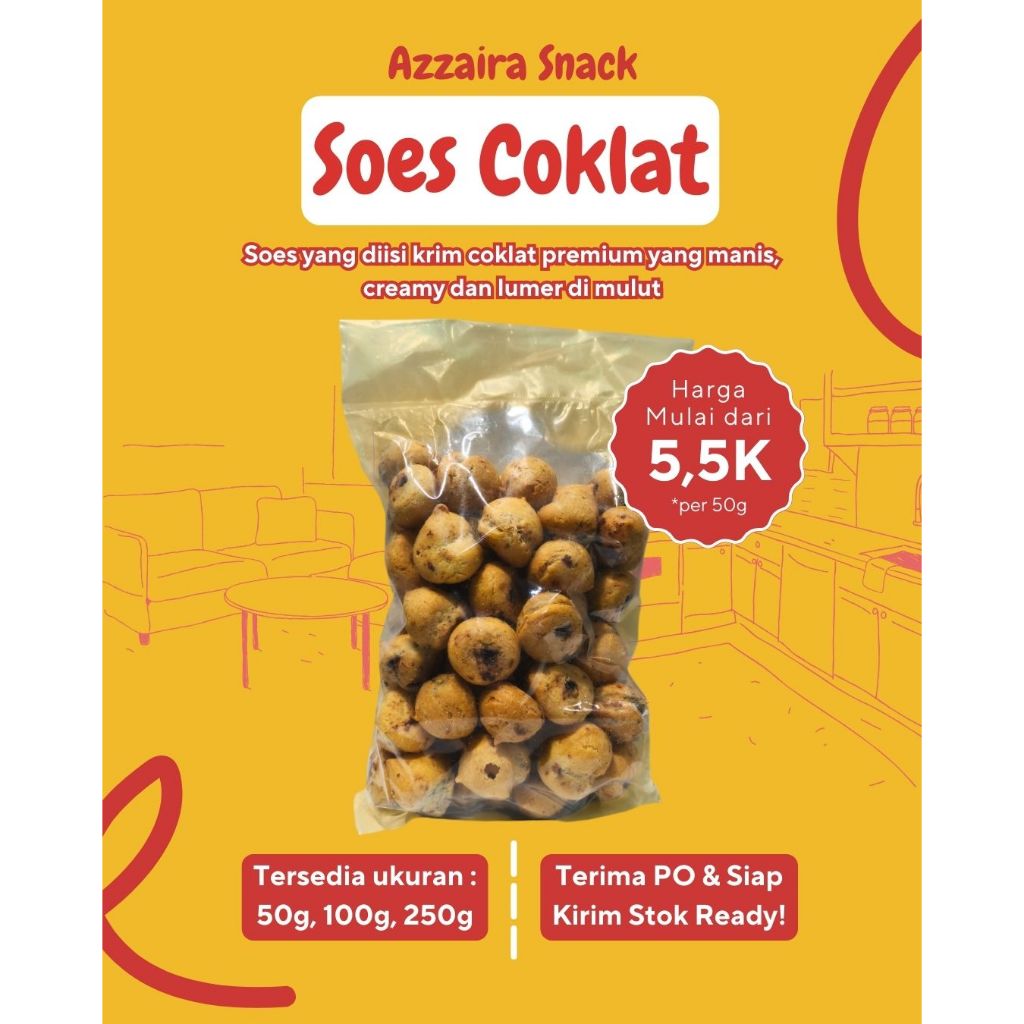 

SOES COKLAT UKURAN 50gr / 100gr / 250gr | CEMILAN KILOAN