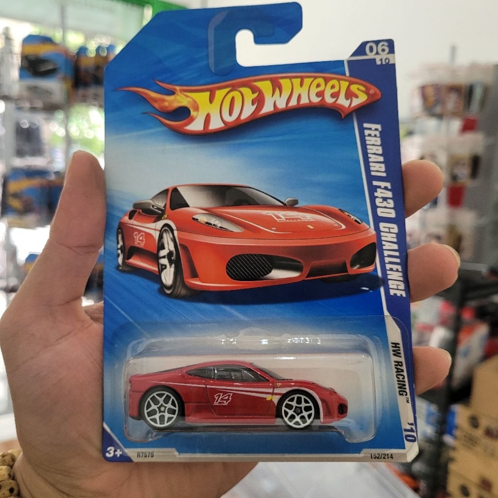 Hotwheels Ferrari F430 challenge