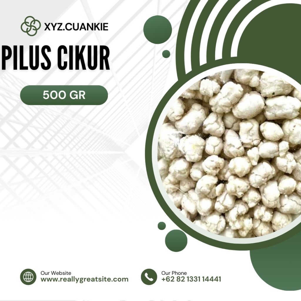 

PILUS KENCUR | KEMASAN 1/2 kg