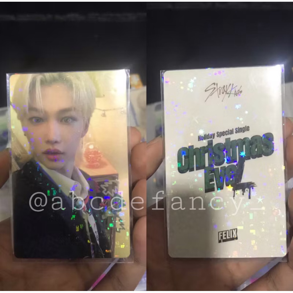 photocard Felix Christmas Evel SoundWave official