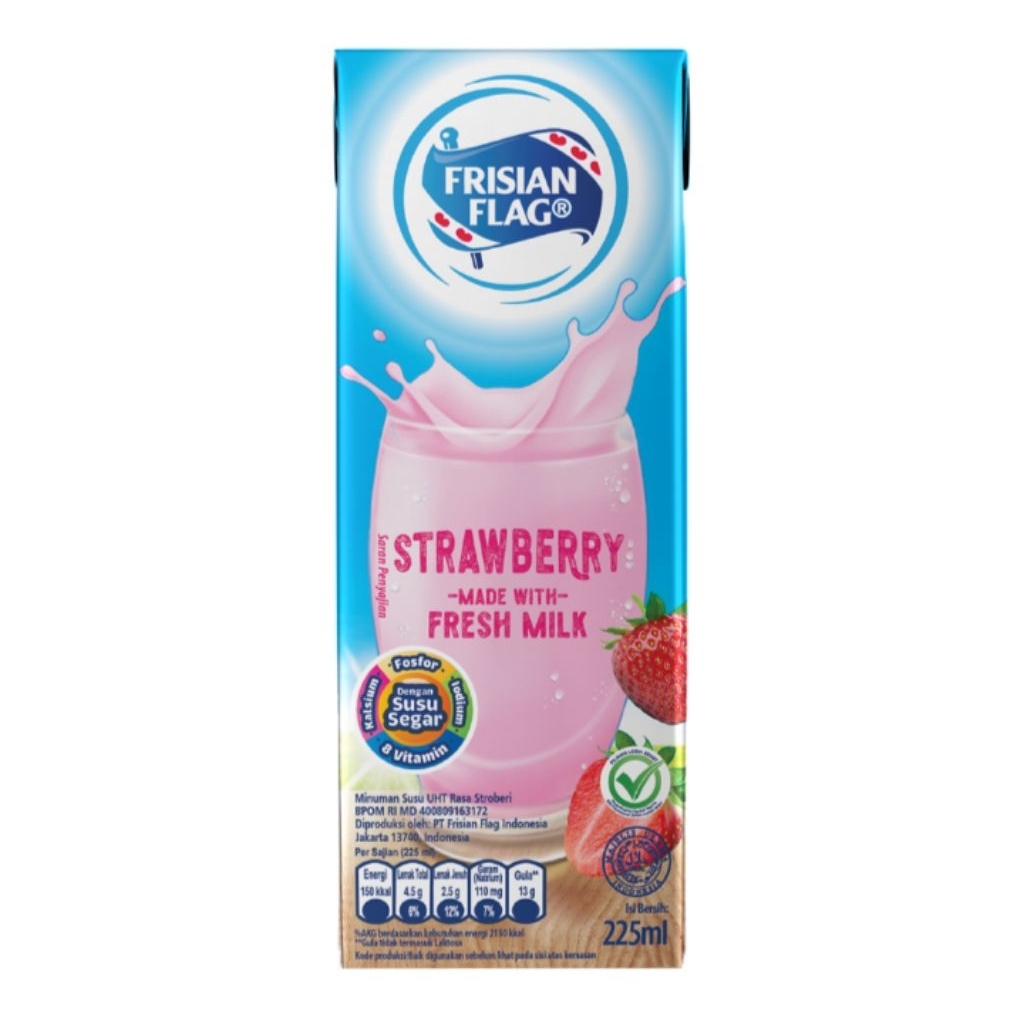

Frisian Flag Susu UHT Stroberi 225ml