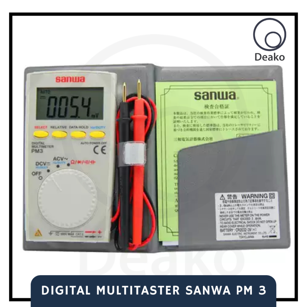 Digital Multitester PM3 SANWA