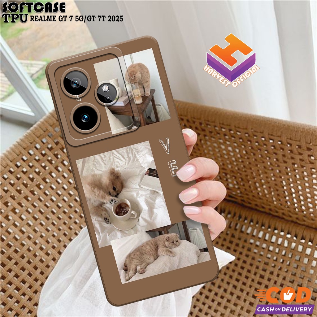 Case Hp REALME GT 7 5G/GT 7T 2025 - Soft Pro Camera - Softcase REALME GT 7 5G/GT 7T - Casing REALME 