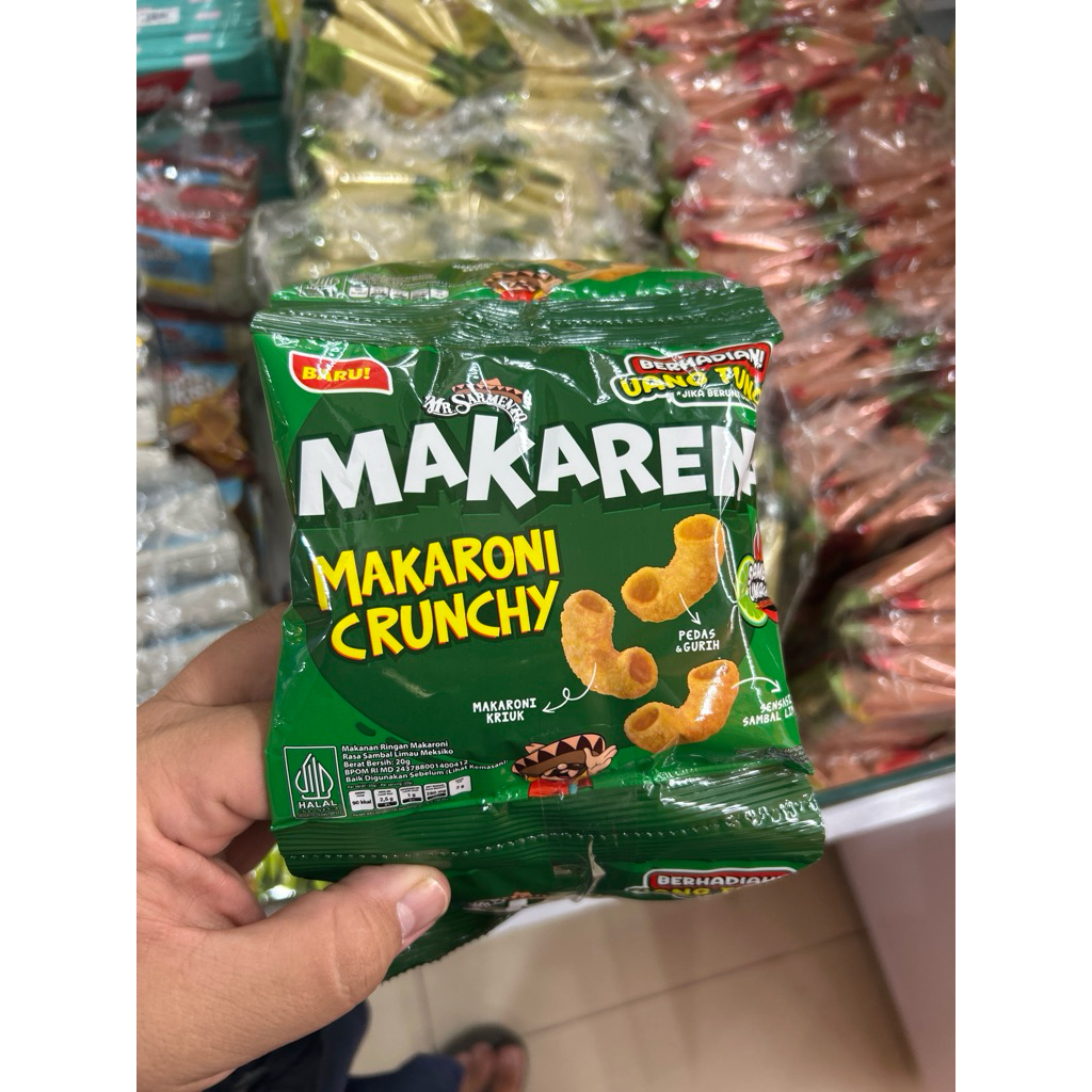 

MAKARENA makaroni Crunchy 20gr Limau