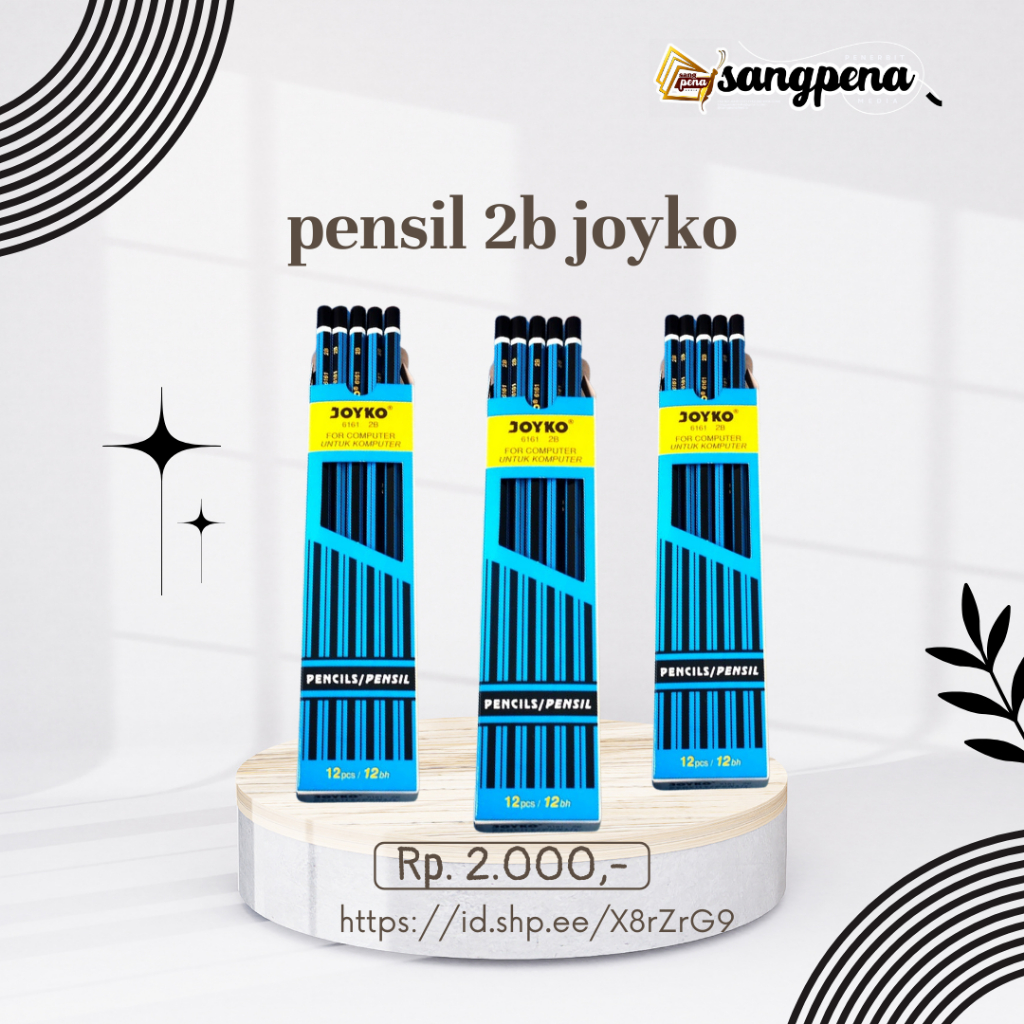 

JOYKO 2B Pencil for Exams - Dozen