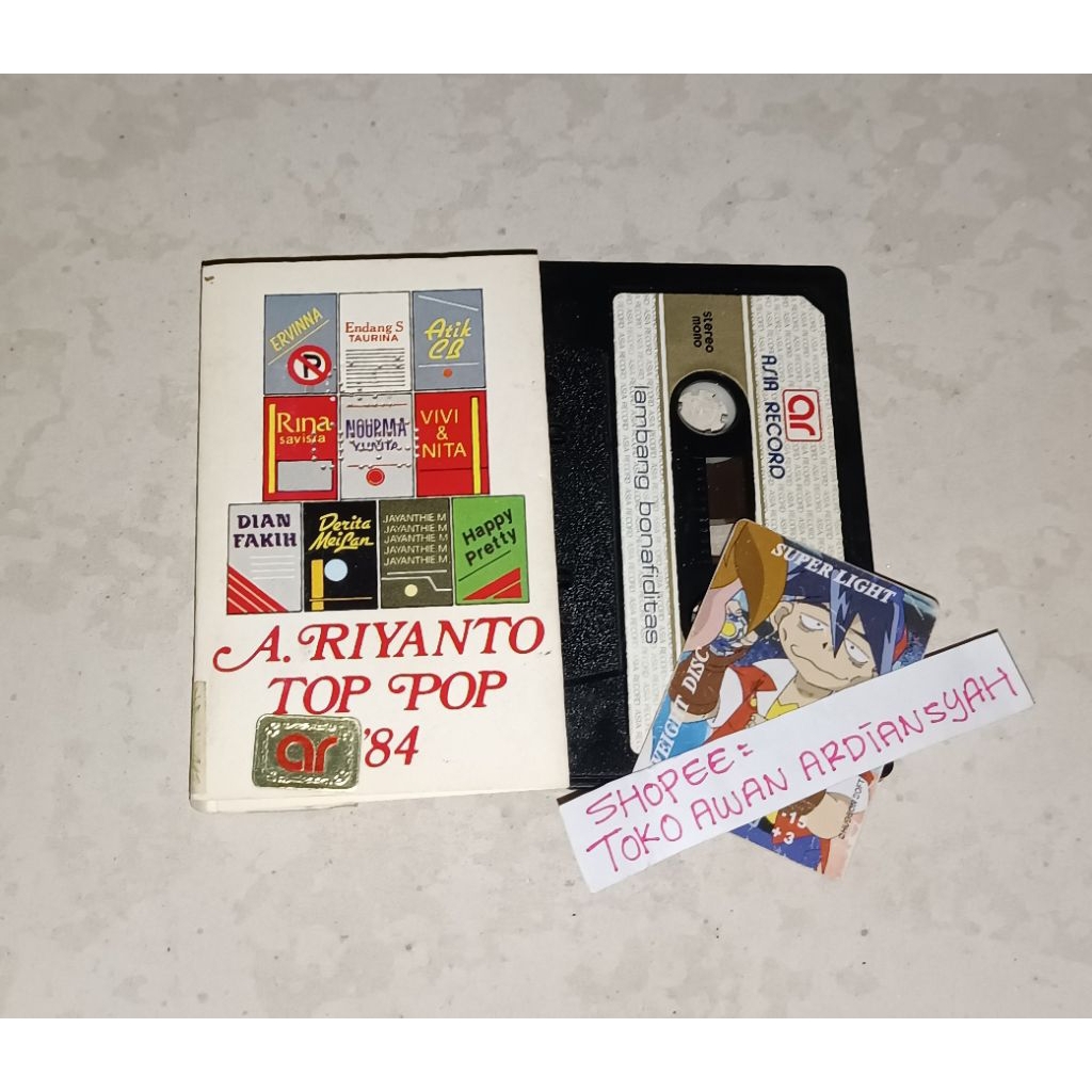 kaset pita a.riyanto top pop 84