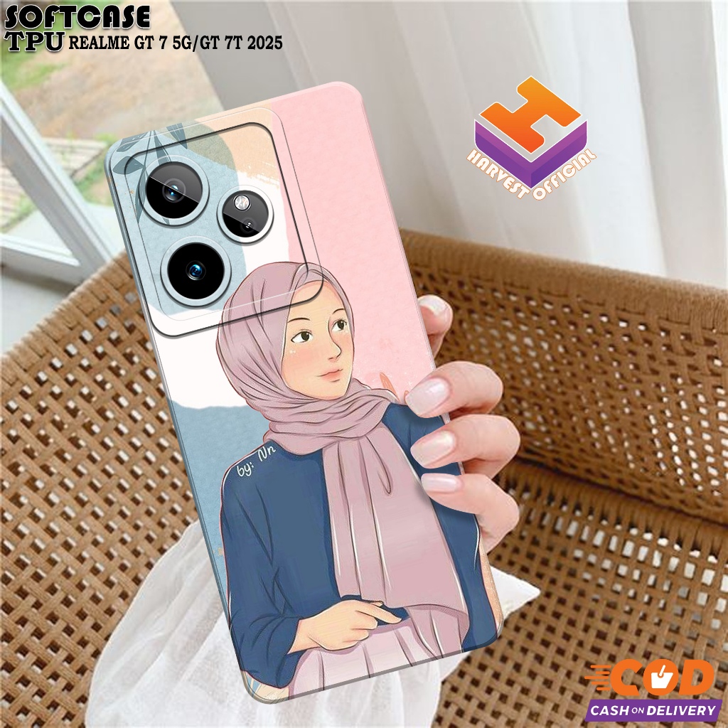 Case Hp REALME GT 7 5G/GT 7T 2025 - Soft Pro Camera - Softcase REALME GT 7 5G/GT 7T - Casing REALME 