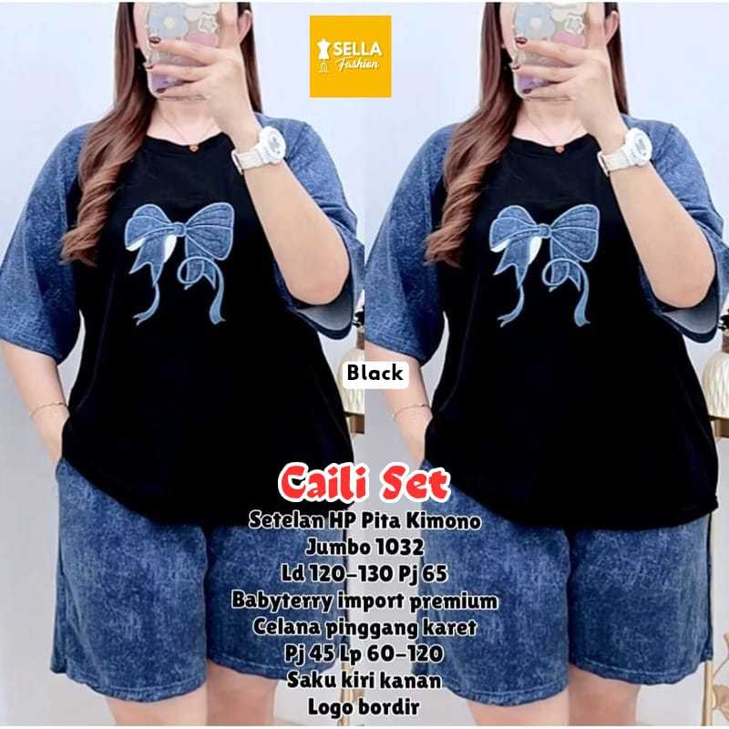 SETELAN KAOS WANITA LENGAN PENDEK JUMBO LD 120 PAKAIAN WANITA SETELAN CELANA PENDEK TERBARU