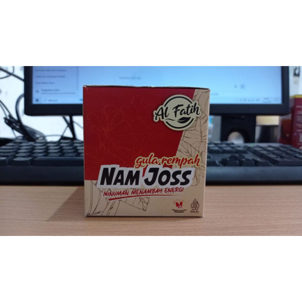 

Gula Rempah Namjos - Minuman Herbal Penambah Energi & Pereda Pegal Linu | Isi 10 Sachet