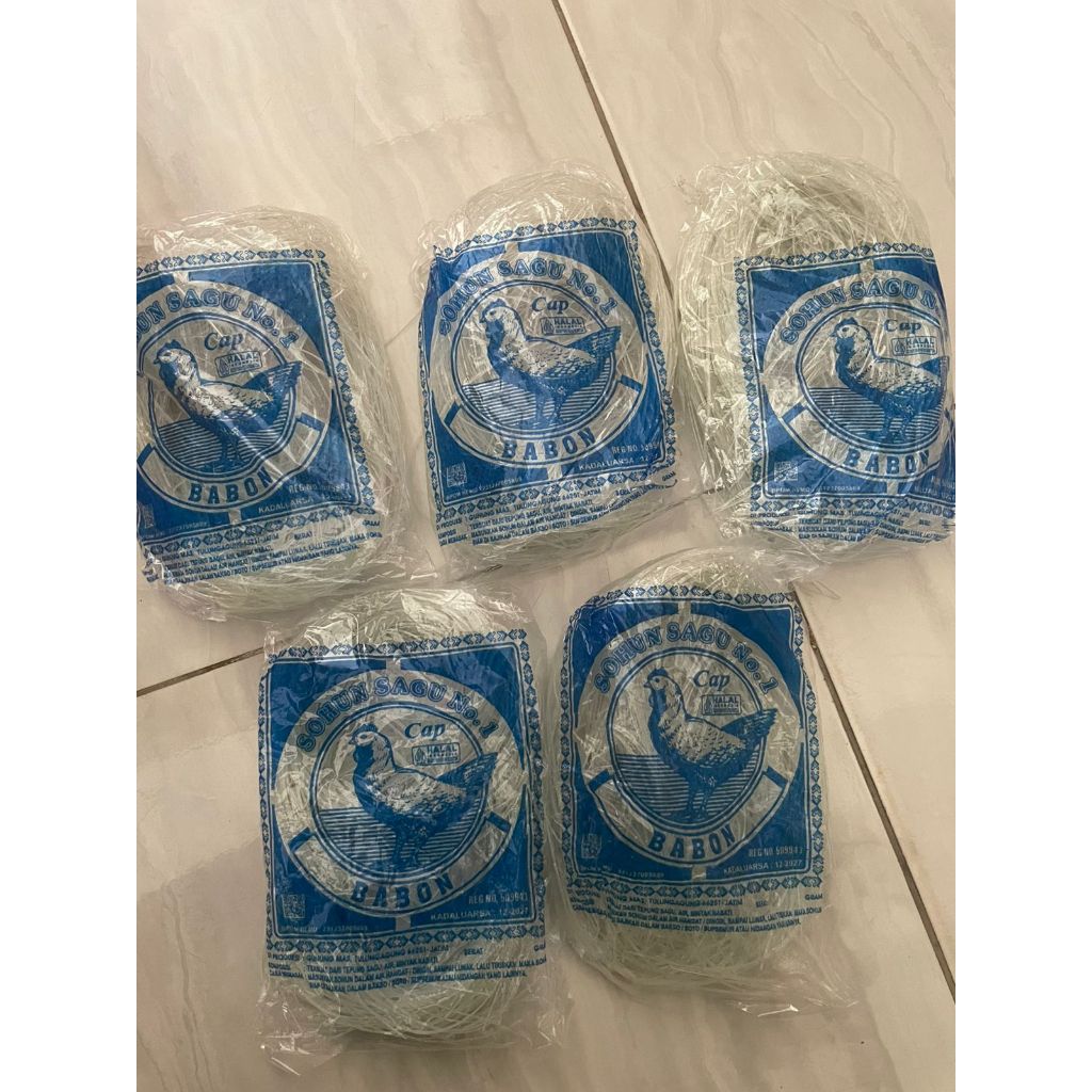 

MIE SOUN / BIHUN MERK BABON ISI 5PCS