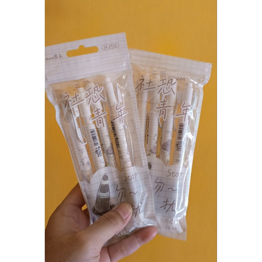 

pena pensil pulpen infort bermotif | buat belajar dan di kantor