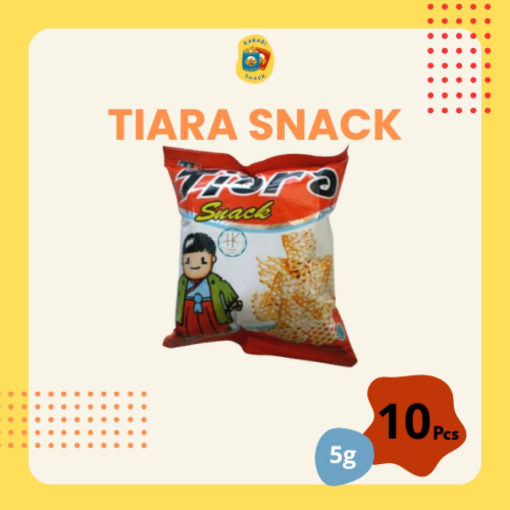 

RS Tiara Snack (5g) jajanan jadul isi 10pcs