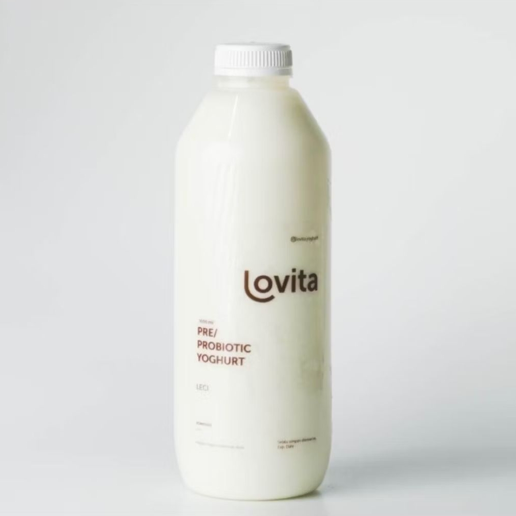 

Lovita Yoghurt Probiotik - Plain 1 Liter