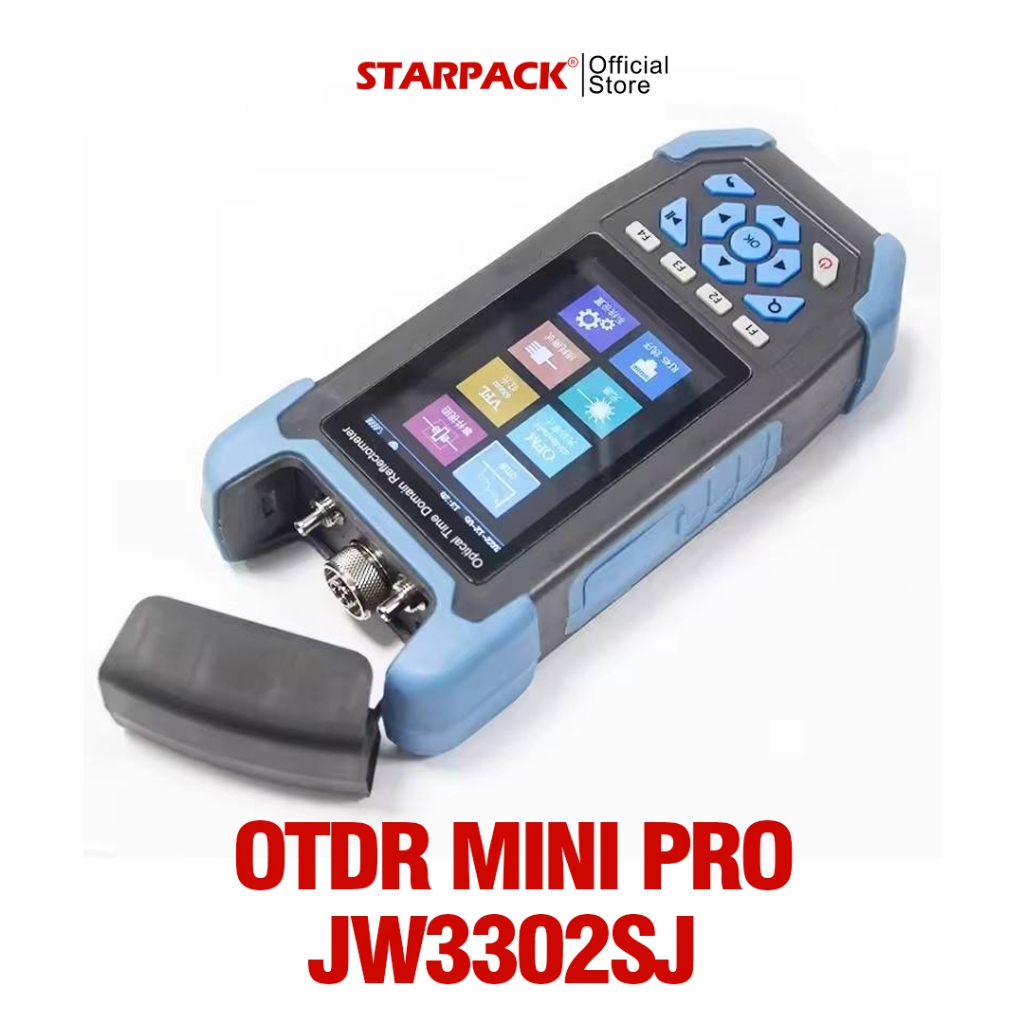 JOINWIT OTDR Mini Pro JW3302SJ 610nm Optical Time Domain Reflectometer 8 IN 1 Function Fiber Breakpo