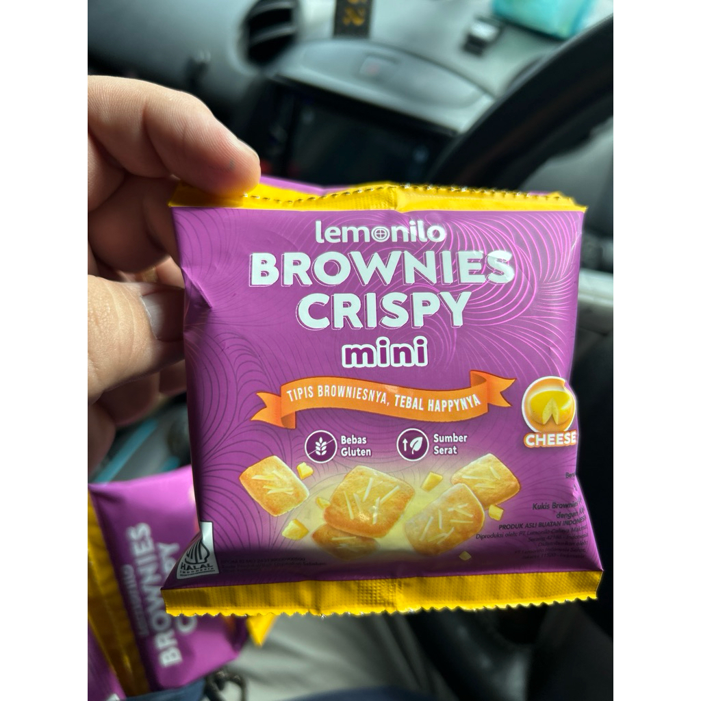 

Lemonilo Brownis keju mini rtg 9gram