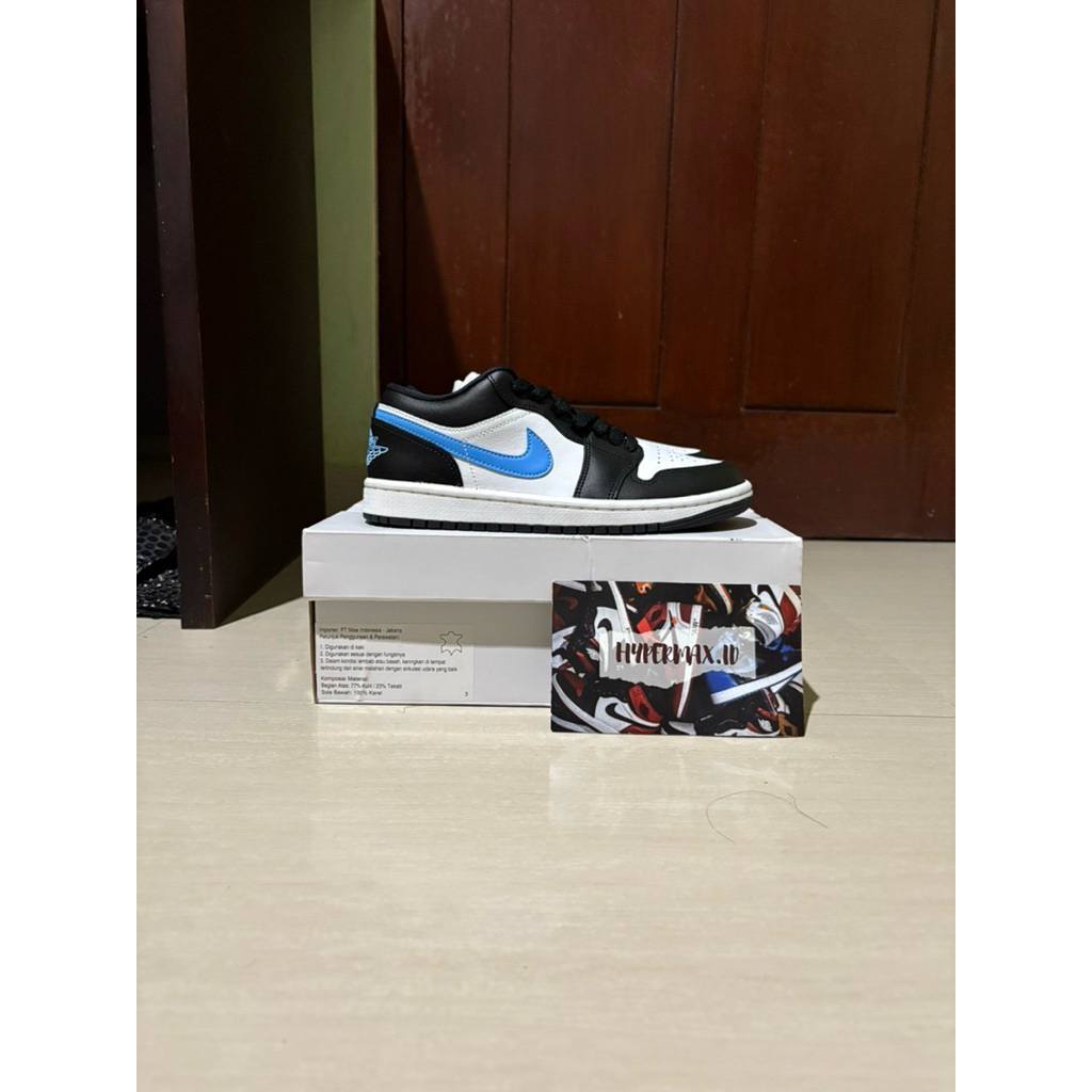 Nike Air Jordan 1 Low Women black university blue