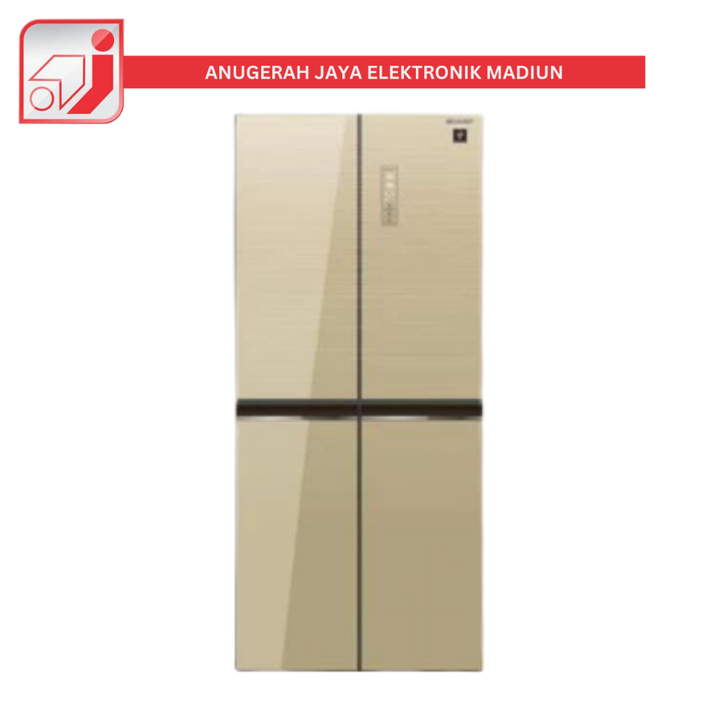 Sharp Kulkas Side By Side 4 Pintu Inverter SJIF51PG