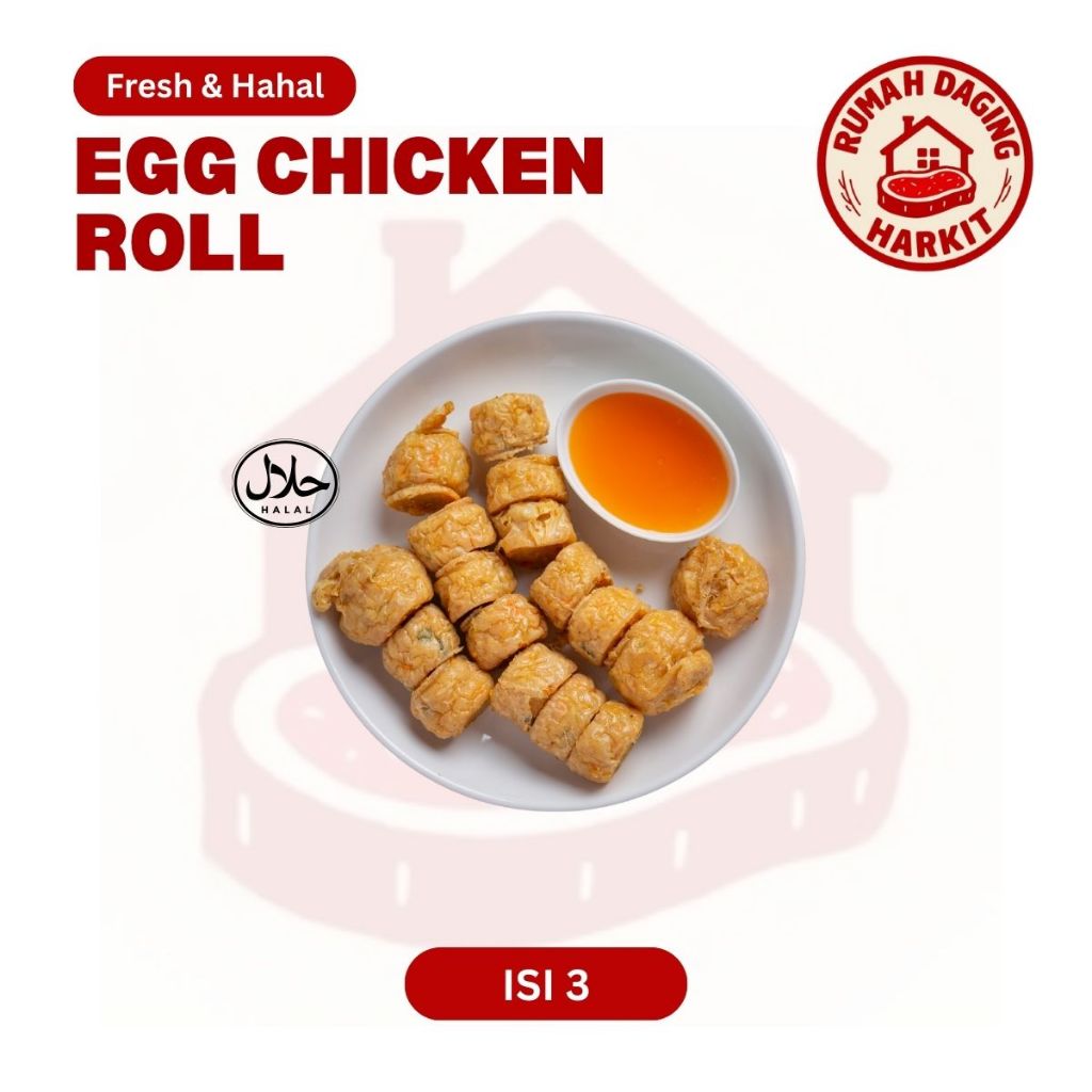 

Egg Chicken Roll Bento Frozen isi 3 Kab Tangerang