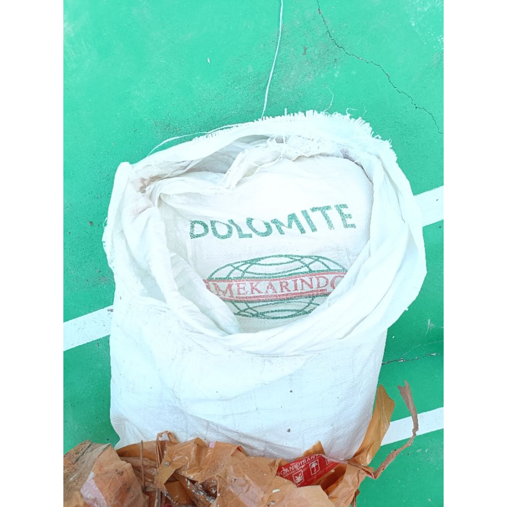 Pupuk Kapur Dolomite 50 Kg Kapur Tohor Meningkatkan Ph Tanah