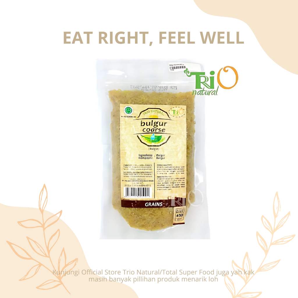 

TRIO NATURAL Bulgur Coarse / Beras Bulgur