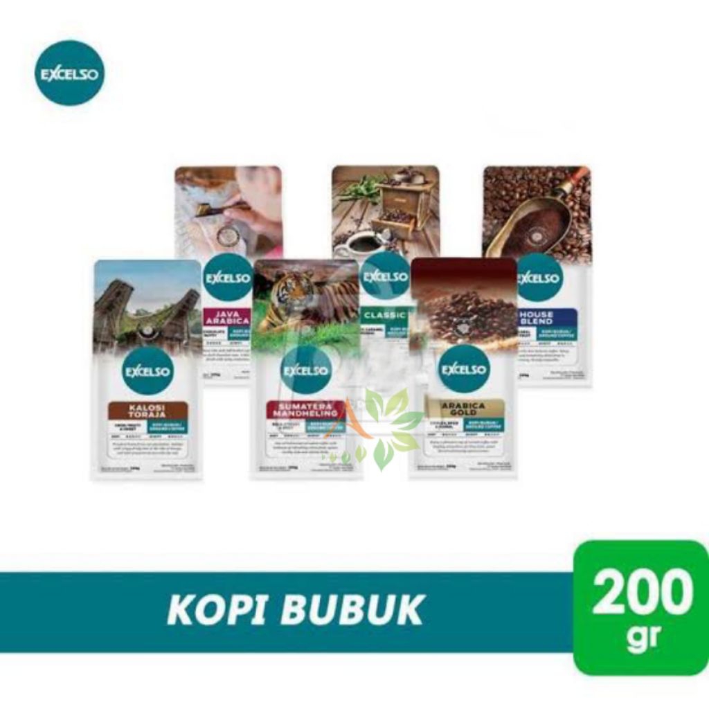 

Excelso Kopi Bubuk 200gr