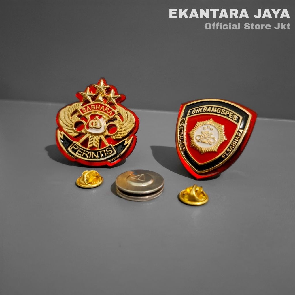 Pin Perintis Sabhara/Pin Dikbangspes Sabhara/Brevet Perintis Sabhara/Brivet Perintis Sabhara Polri F