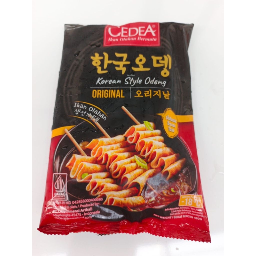 

CEDEA KOREAN SYLE ODENG ORIGINAL 480g