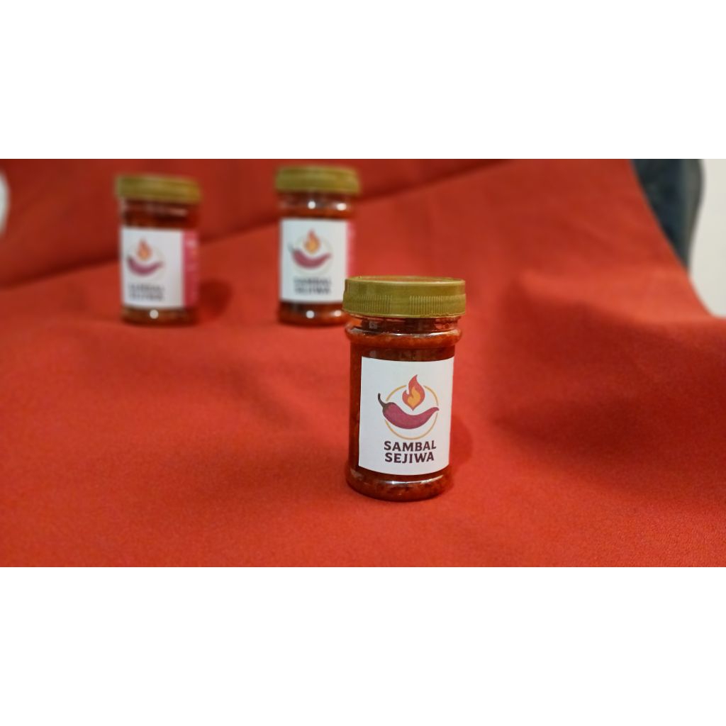 

Sambal Sejiwa - Sambal Bawang Teri Asin - Sambal Homemade 125 gram - Sambal Teri Pedas Enak Gurih