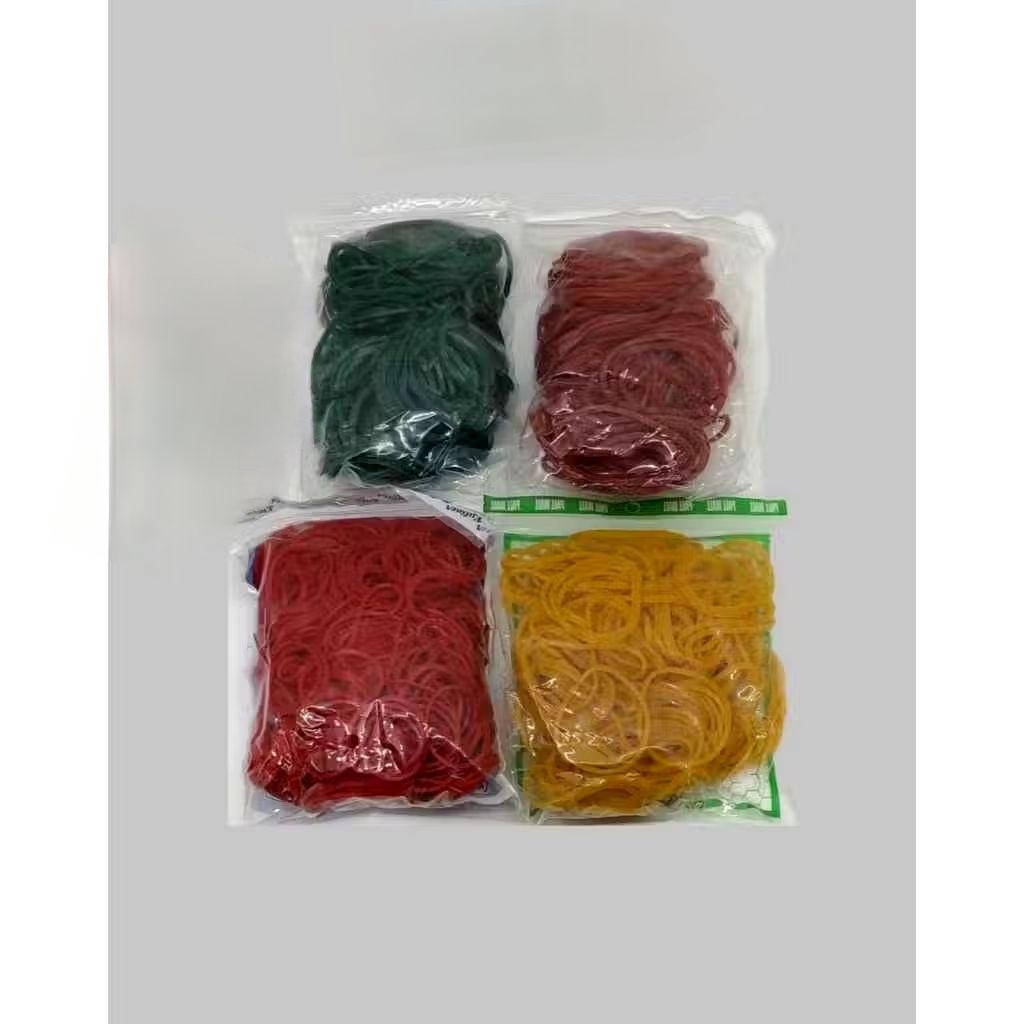 

KARET GELANG / KARET GELANG KUNING MERAH / KARET MAKANAN / KARET GELANG 100 Gram
