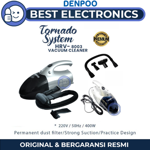 PENYEDOT DEBU DENPOO HRV-8003 & HRV-8009 / DENPOO VACUUM CLEANER