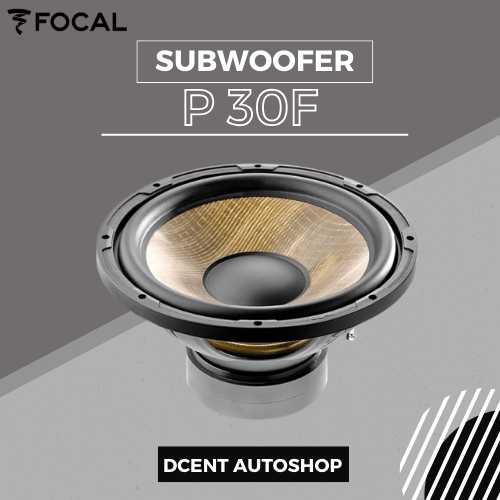 Subwoofer Focal P 30 F - 12 Inch Subwoofer Mobil - Audio Mobil - 100% Original