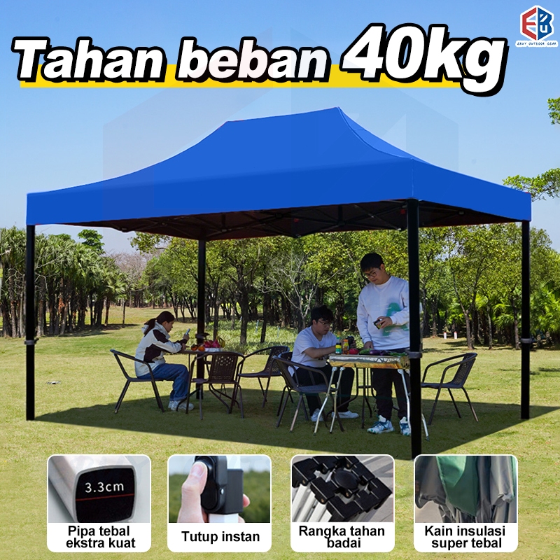 Tenda Lipat 3X4/Tenda Lipat/Tenda Bazar Outdoor/Outdoor Tenda Gazebo Pameran Dagang