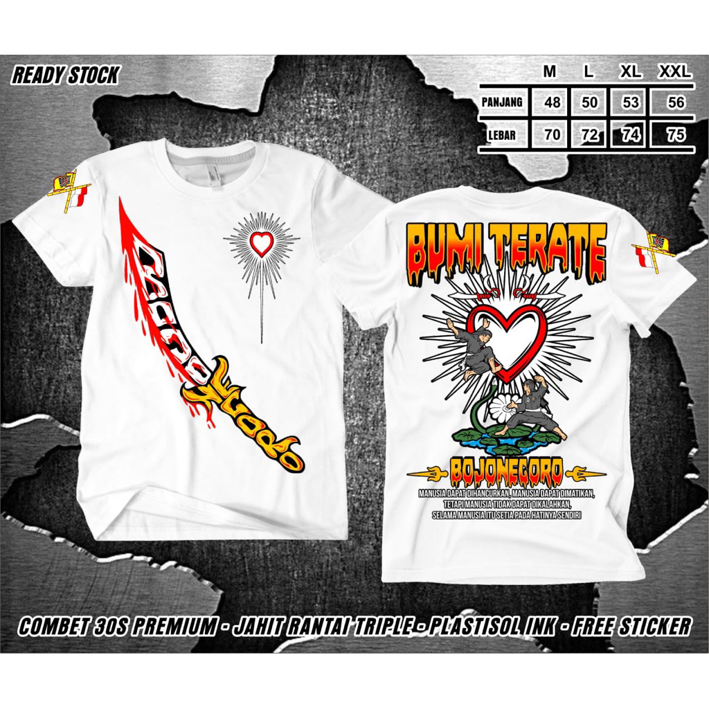 KAOS PSHT Bumi terate bojonegoro NEW