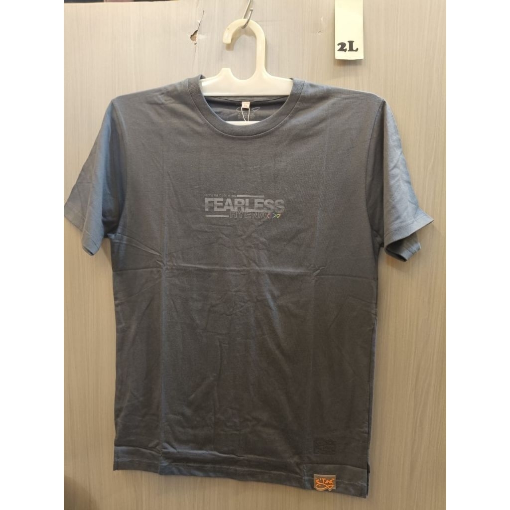 Kaos tshirt ietuna IE tuna tulisan simple lengan pendek original