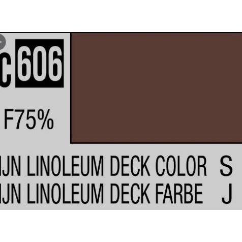 Mr.Color IJN Linoleum Deck Color Flat 75% C606 cat lacquer airbrush model kit