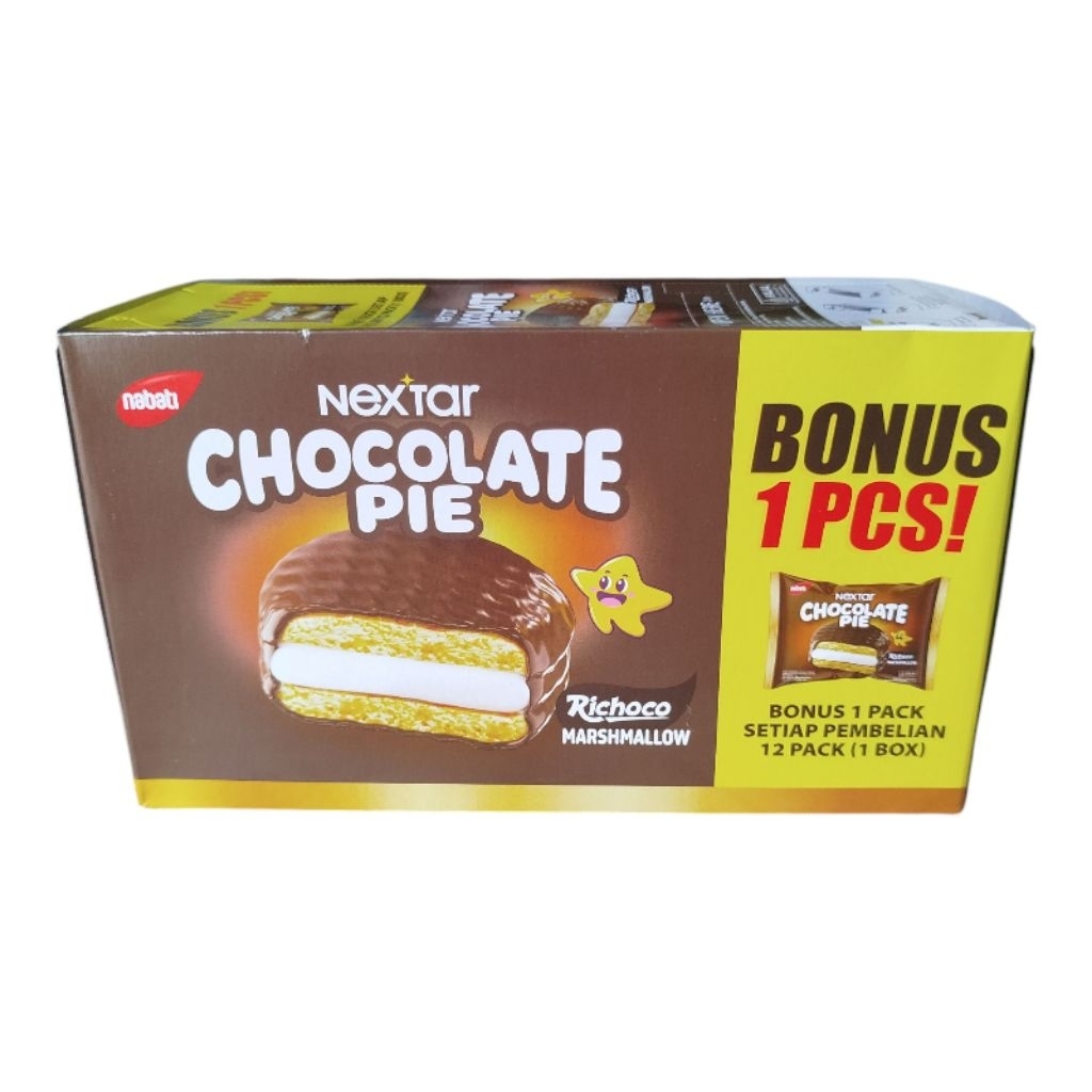 

Chocolate pie richoco marshmallow isi 12+1pcs