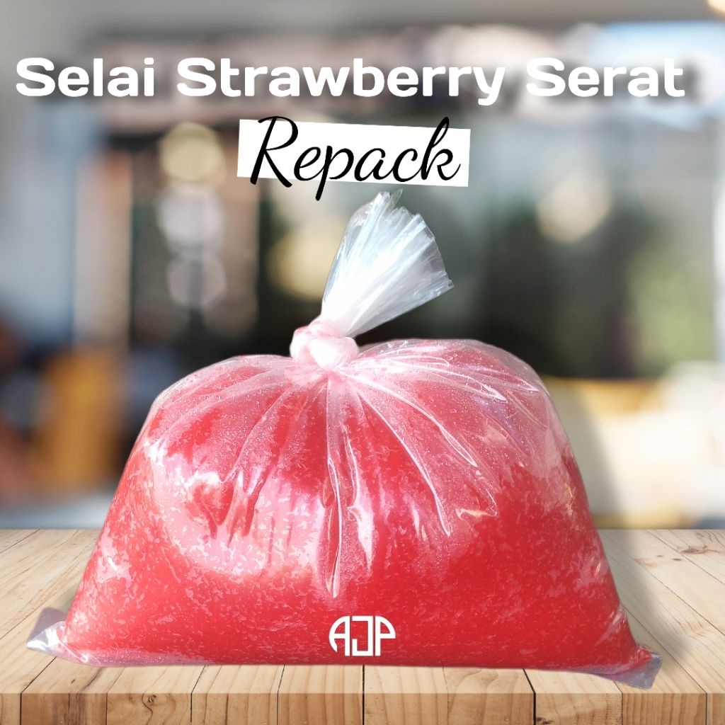 

Selai Strawberry Serat CRONER | Repack 1000 gr