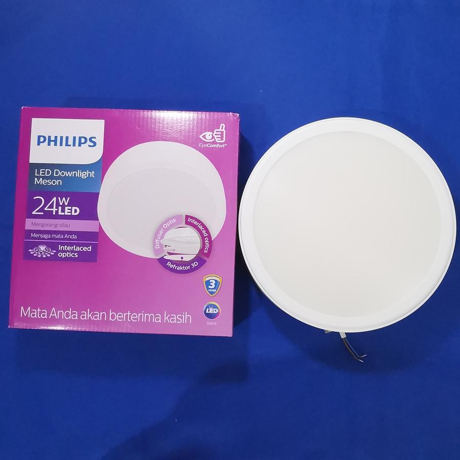 59474 24W Lampu Downlight Panel OB Outbow LED Meson Philips