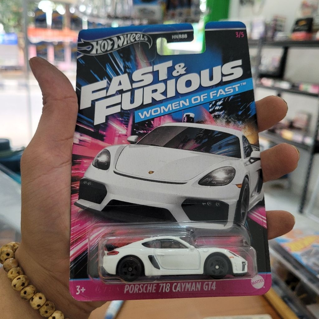 hotwheels fast&furious porsche  718 cayman GT4
