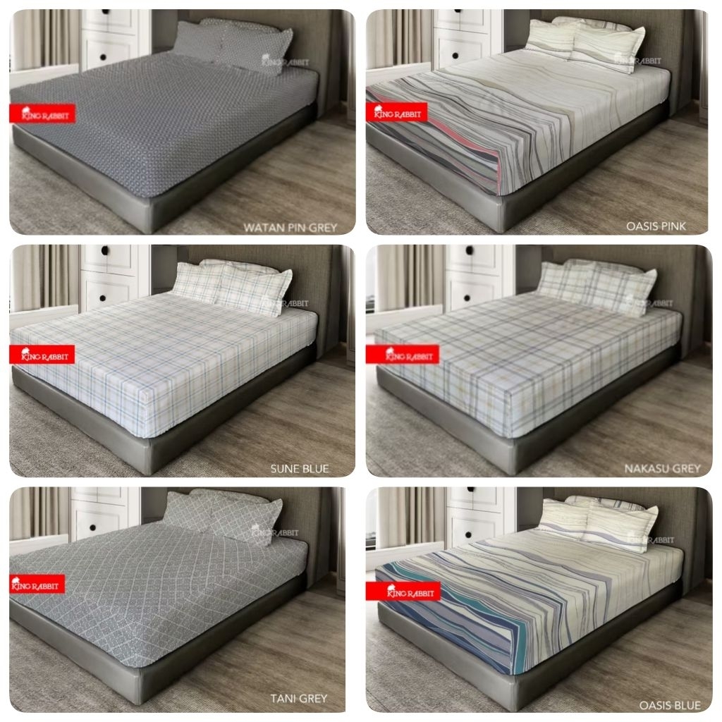 King Rabbit Sprei Bamboo Velvet Uk.180 King