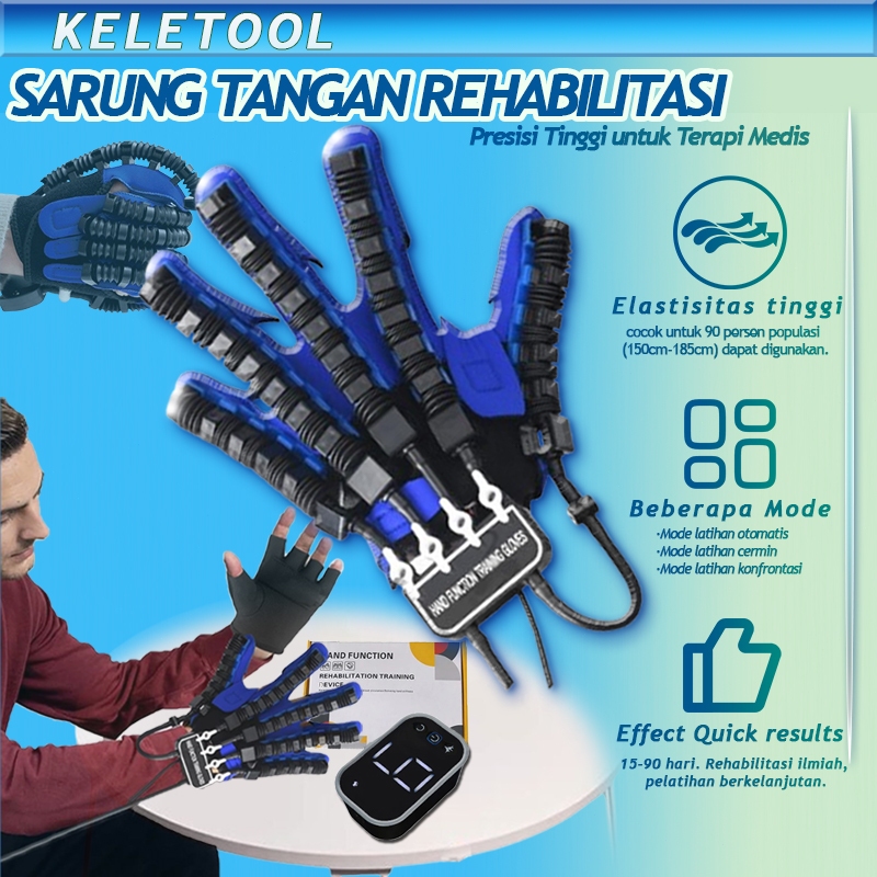 Peralatan Terapi Rehabilitasi Tangan Elektrik 10W Garansi  Otomatis Mirror Confrontation Pemulihan S