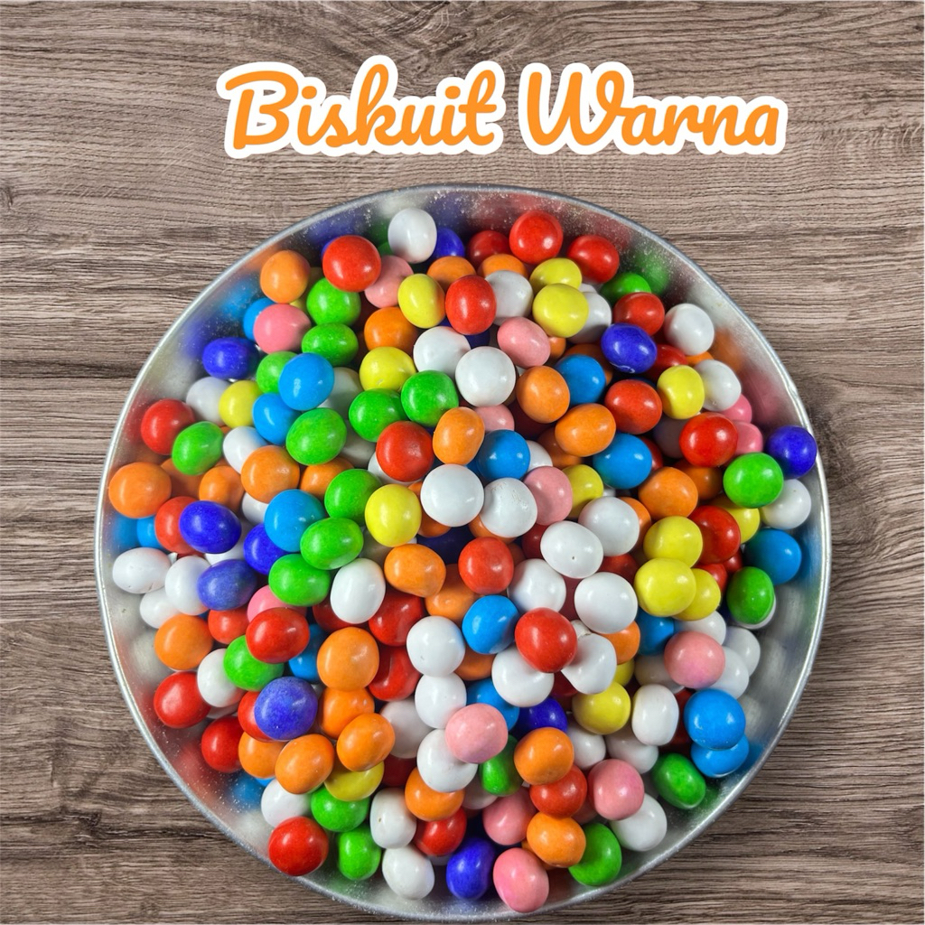 

Snack Kiloan | Bola Warna | Biskuit Warna | Caca Warna | Camilan Murah
