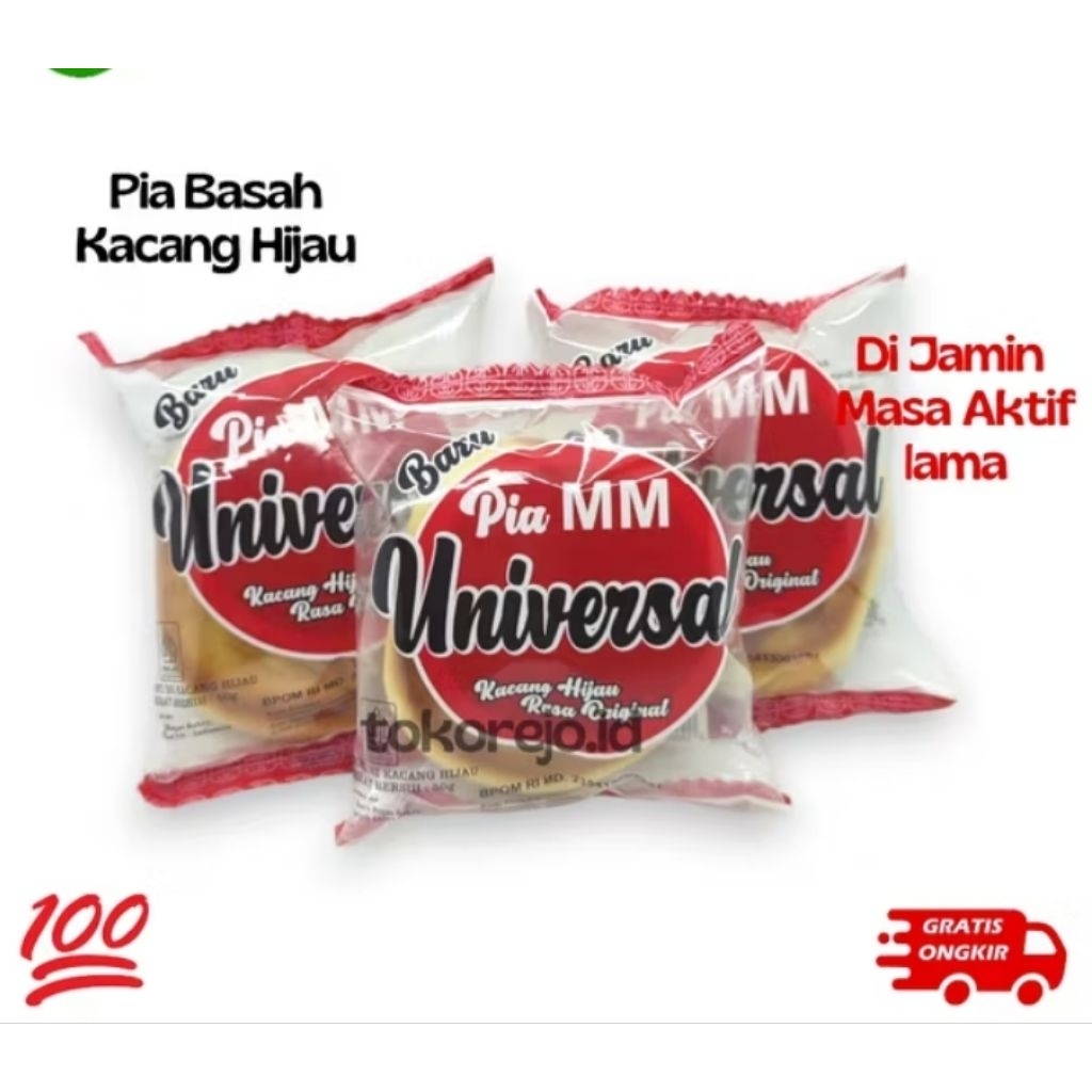 

Roti Gepeng Pia MM Kacang Hijau