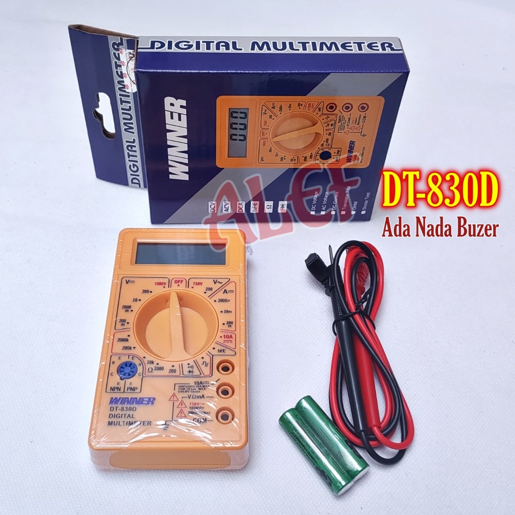 avo meter digital dt 830d avometer multitester 830 D