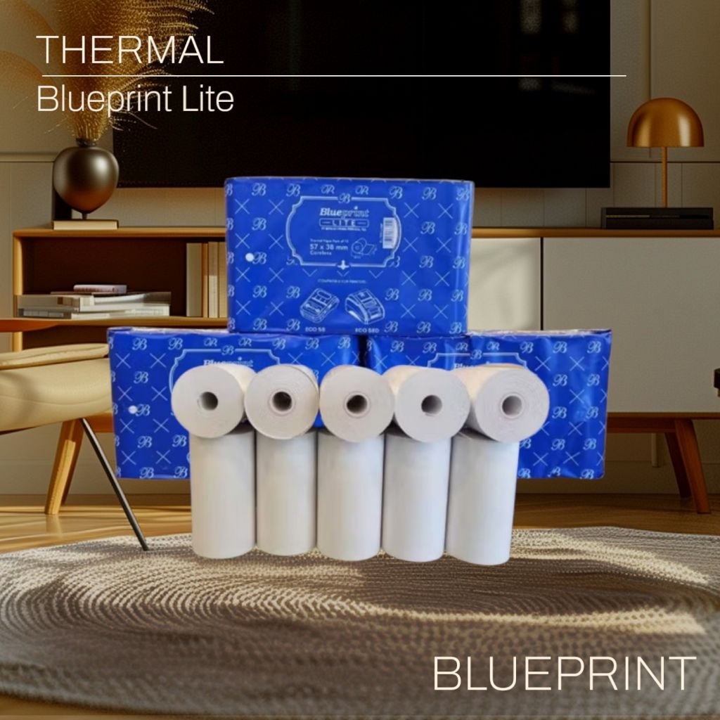 

DIREC THERMAL 1 DUS THERMAL BLUEPRINT LITE 57X30 / 57X38 TERMAL PRINTER KASIR