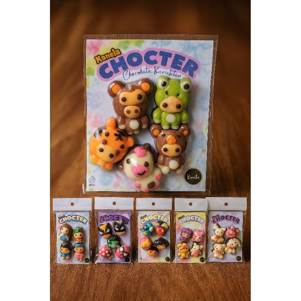 

coklat karakter tenteng lucu