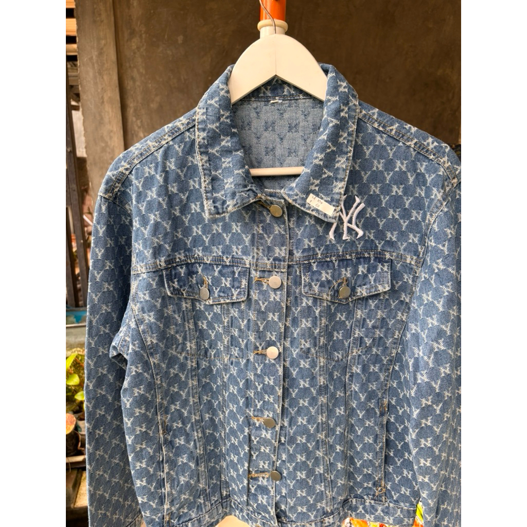 Jaket Jeans MLB NY